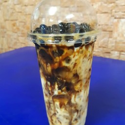 นมสดบราวชูก้าใส่ไข่มุก