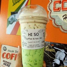 นมเย็น สีเขียว