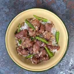 ข้าวราดหมูทอดสะดุ้ง