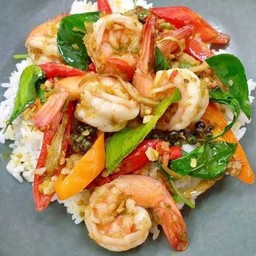 ข้าวกุ้งผัดฉ่า