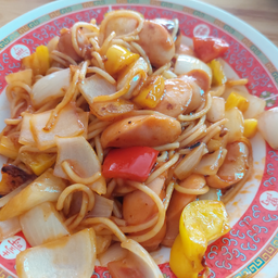 สปาเก็ตตี้บาร์บีคิวซอสเซส 스파게티 바베큐 소시지 spaghetti bbq sauce with sausage