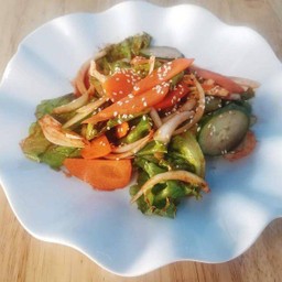 สลัดเกาหลี 샐러드 Korean salad