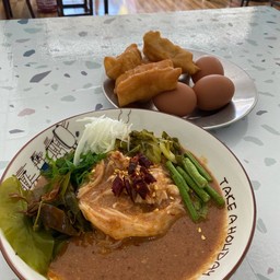 ขนมจีนน้ำพริกอย่างเดียว(น้ำหวาน)