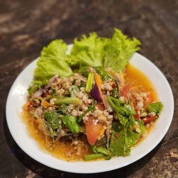 ยำวุ้นเส้นหมูสับ