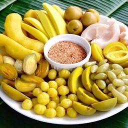 ชุดรวมผลไม้ดอง 400 กรัม + พริกลาว