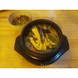 ชันชีกุกซู잔치국수 Korean hot noodles  no meal