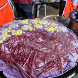 ขนมครกแฟนซีใส้ทะลัก ตลาดเอกเซ็นเตอร์บางปะอิน