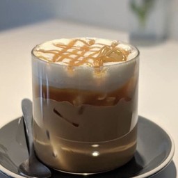 Hot Sea Salted Caramel Latte