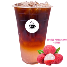 กาแฟ ลิ้นจี่ อเมริกาโน่ เย็น - ICED LYCHEE AMERICANO COFFEE