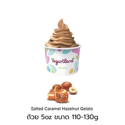 Salted Caramel Hazelnut Gelato