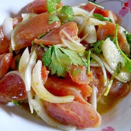 ยำกุงเชียงแซ่บๆ