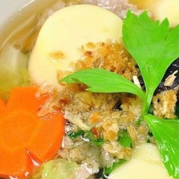 ต้มจืดผักกาดขาวเต้าหู้