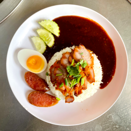 ข้าวหมูแดง (ล้วน)