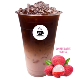 กาแฟ ลิ้นจี่ ลาเต้ เย็น - ICED LYCHEE LATTE COFFEE