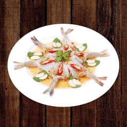 กุ้งแช่น้ำปลา