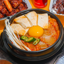 김치찌개 กิม-จิ-ชิ-เก ซุปกิมจิ เต้าหู้อ่อน