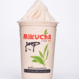 มะพร้าวปั่นนมสด