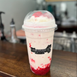 (F) Strawberry Fresh Milk Frappe
