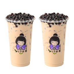 ชานมสดไข่มุก 2แก้ว ลดแรง