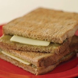 Kaya Toast with Cheese