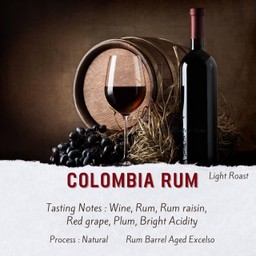 Columbia Rum-Medium Roasting