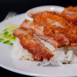 ข้าวหน้าหมูทงคัสซึซอสมงคัสซึ