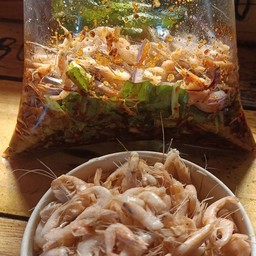 ก้อยกุ้งสุก