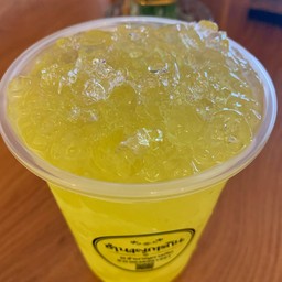 น้ำสับปะรด แก้ว 22 ออนซ์