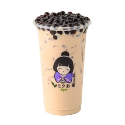 ชานมไข่มุก(ครีมจากพืช)