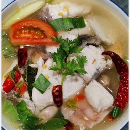 ต้มยำปลากระพง