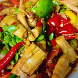 ยำหน้อไม้ปลาร้า