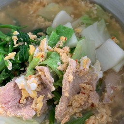 สุกี้รวมมิตร(หมูไก่กุ้งหมึก)