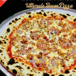 Ultimate bacon pizza