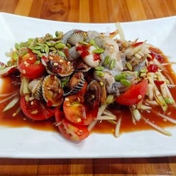 ตำ 2 หอย นางรม & หอยแครง