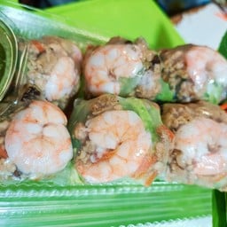 ลุยสวนหมูสับ+กุ้ง