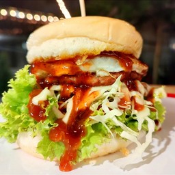 เบอร์เกอร์เนื้อใข่ดาว