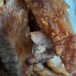 คอหมูทอด