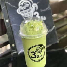 มะพร้าวชาเขียวปั่น