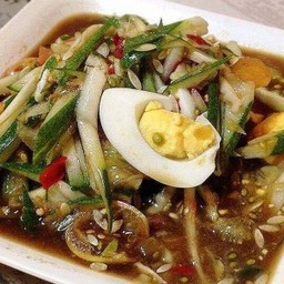 ตำแตงไข่ต้ม
