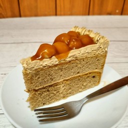 แมคคาเดเมียคาราเมลคอฟฟี่เค้ก