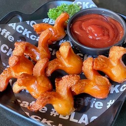 ไส้กรอกหมูรมควันทอด (Smooked Pork Sausage)