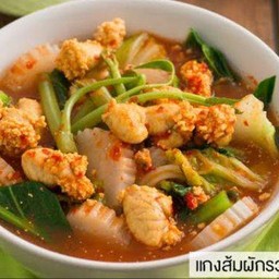 แกงส้มผักรวม ไข่ปลา