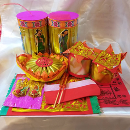 กระดาษไหว้เทพเจ้าแห่งโชคลาภ มั่งคั่ง ร่ำรวย