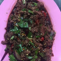 ก้อยเนื้อวัวสุก