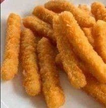 นักเก็ตสติ๊กไก่ผสมข้าวโพค