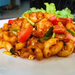 มักกะโรนีกุ้ง