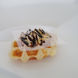 Mini Chocolate Almond Croffle