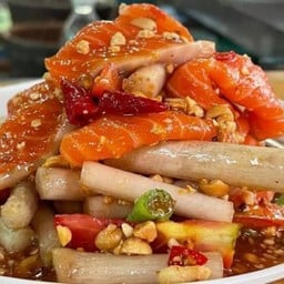 ตำไหลบัวแซวม่อนไม่ปลาร้า