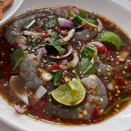 ยำกุ้งสด