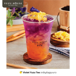 Butterfly Pea Lime Yuzu Tea
